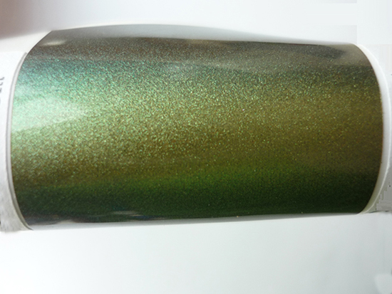 Оливиновый/фиолетовый пигмент, изменяющий цвет, 20–80 мкм – KT-90593 - Колортек