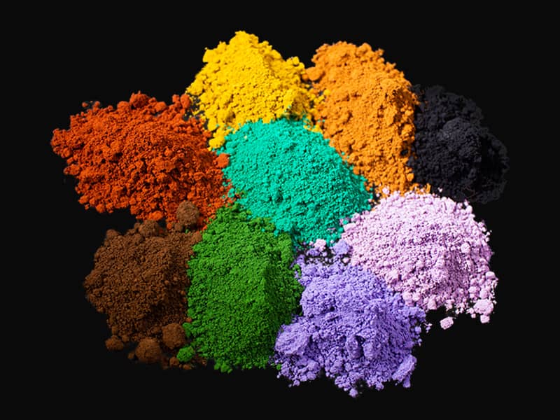 Серия косметических матовых пигментов