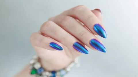 Пигменты-хамелеоны для создания эффекта изменения цвета ногтей