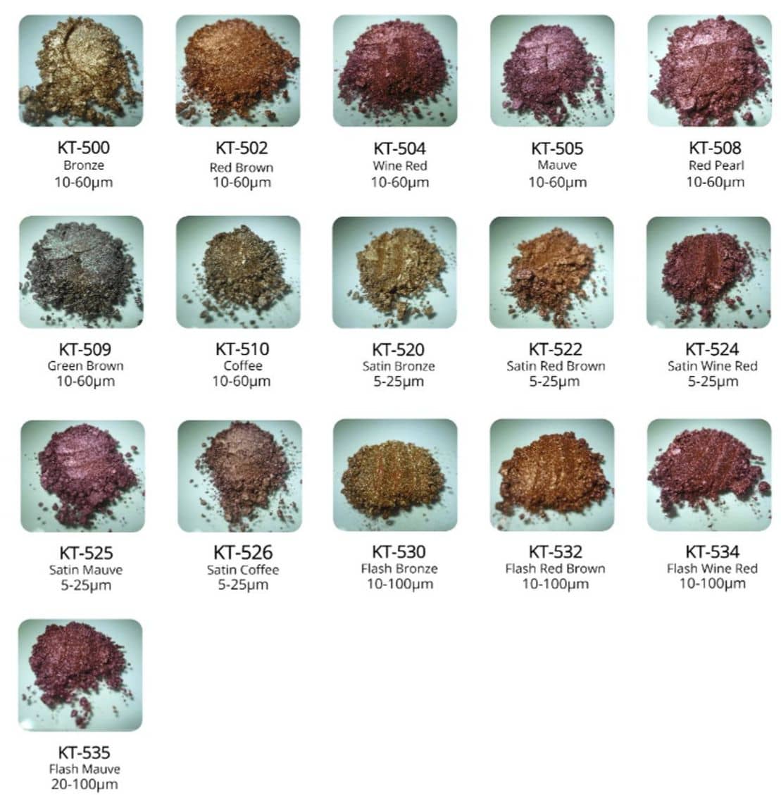 metallic pigment Series