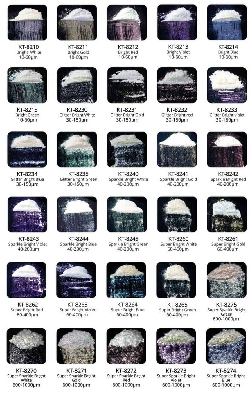 glass pigments