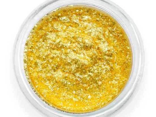 sparkle yellow pigment