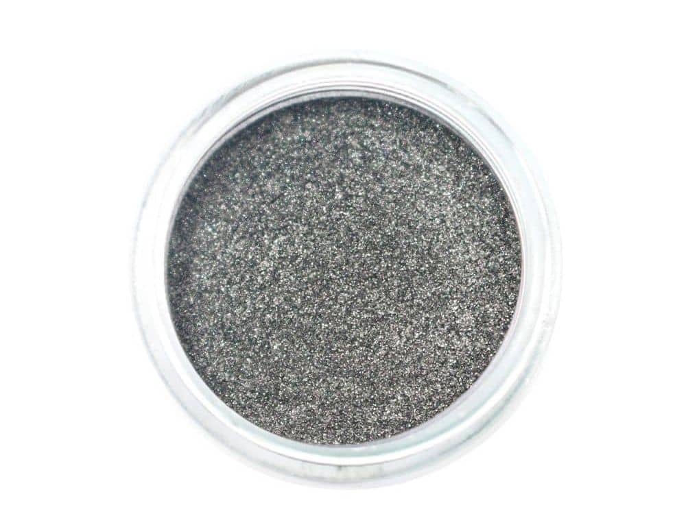 silver grey edible dust