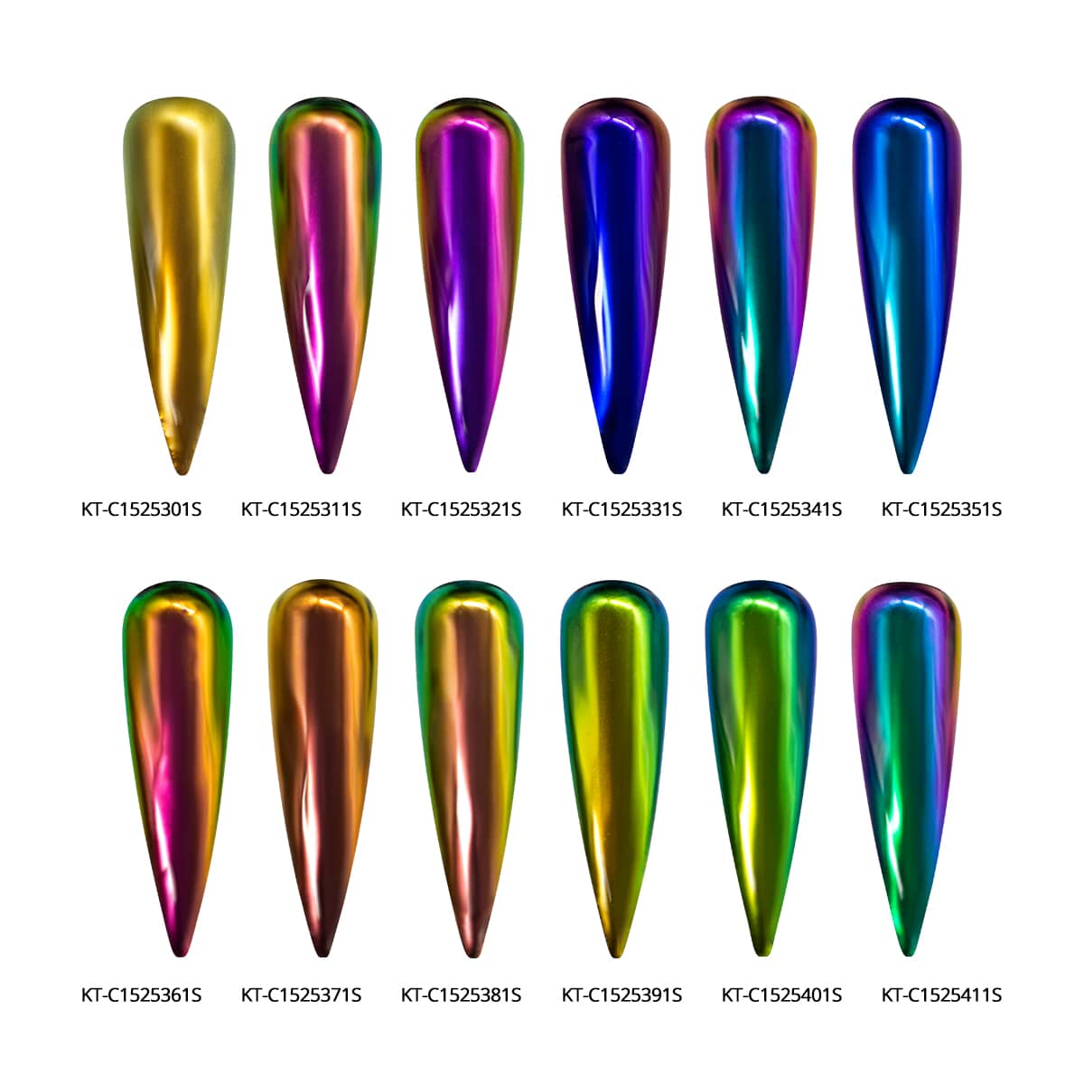 chameleon pigment for nail art
