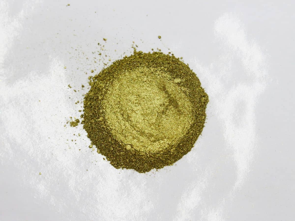 cyan gold bronze powder