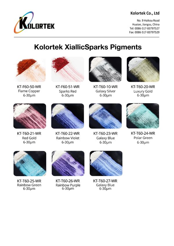Пигменты XiallicSparks